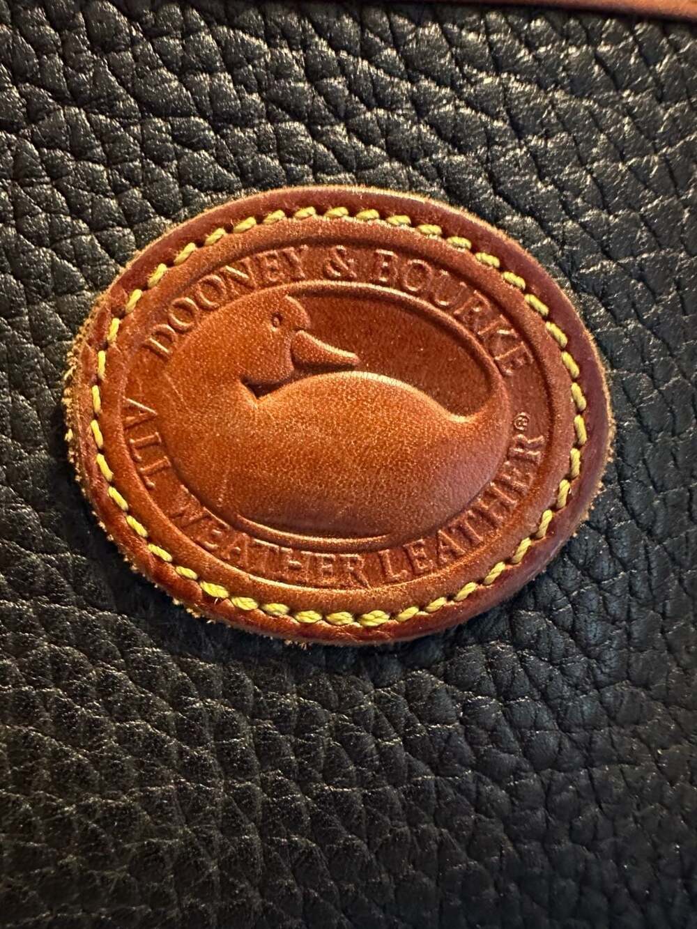 Dooney & Bourke All-Weather Leather Satchel Handbag - Picture 2 of 5